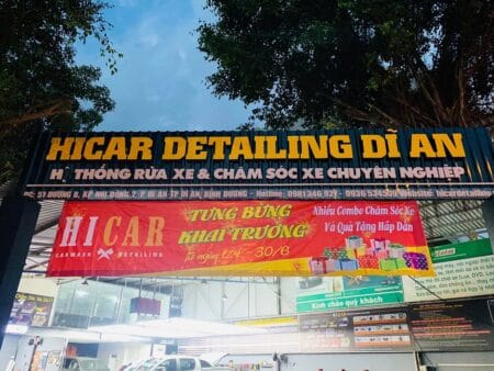 rua xe o to binh duong