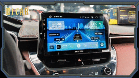 lap man hinh tai Hicar Auto Di An – Bien Hoa