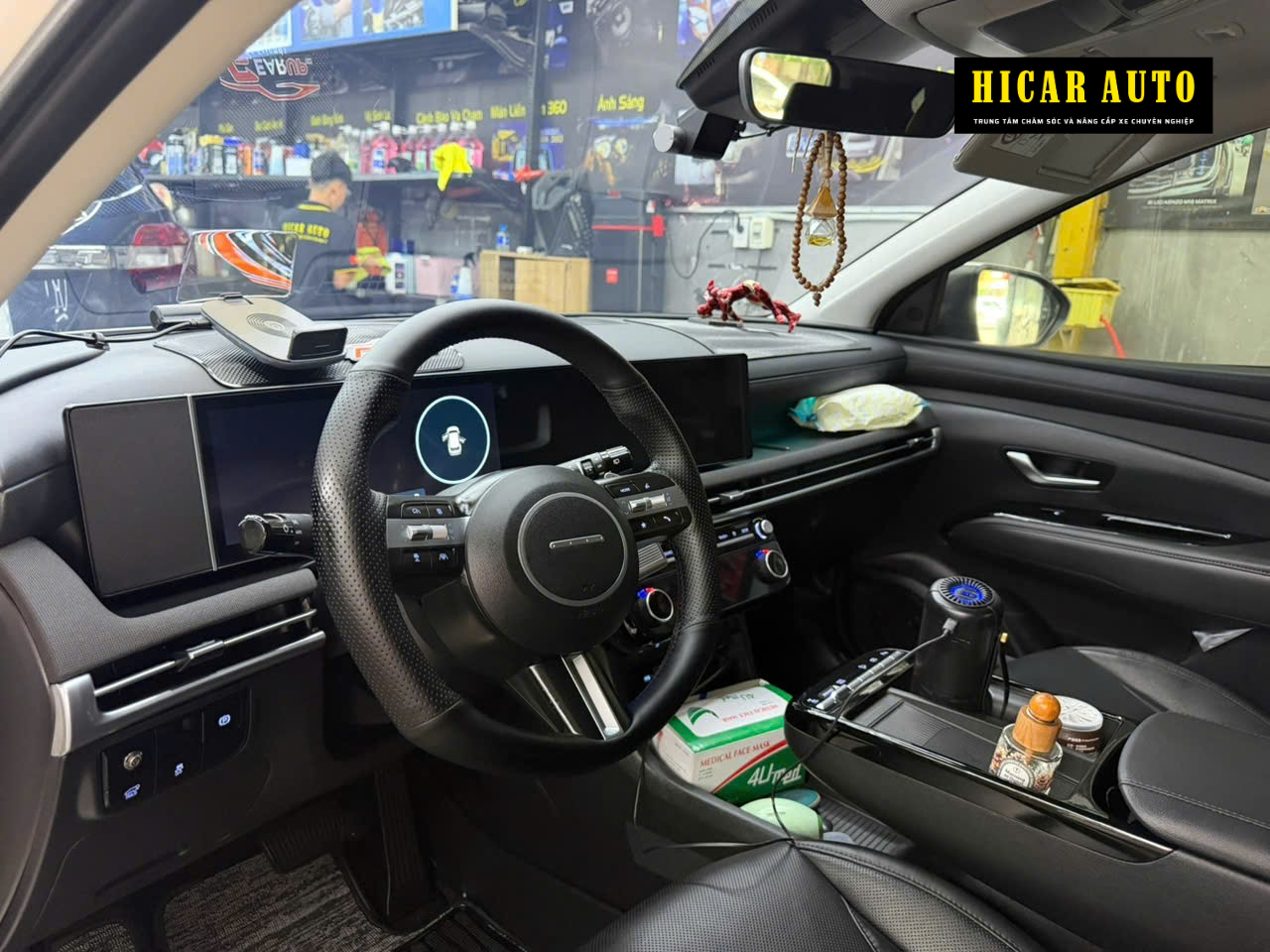 Chăm sóc nội thất tại Hicar Auto