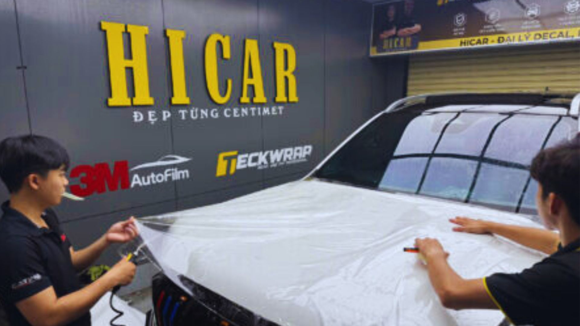 dan PPF tai Hicar Auto trung tam cham soc va thi cong dan PPF chinh hang