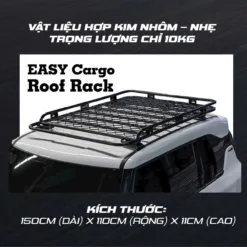 Baga Vinfast VF3 Rhino nhôm
