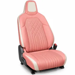 Ghế Da Nappa Hồng Kem VinFast VF3 Cao Cấp