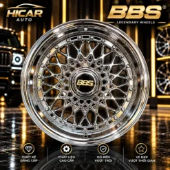 Mâm BBS Chrome Đa Chấu – Mâm Độ Classic Cao Cấp