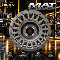 Mâm MAT Off-Road Race Wheel Xám Titan – Mâm Địa Hình Cao Cấp