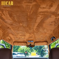 Bọc Trần Da Lộn Nâu Đất Nhạt VF3 Kèm Cột A, C