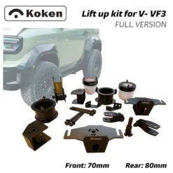 Bộ Kit Nâng Gầm Koken VF3 Trước 70mm Sau 80mm